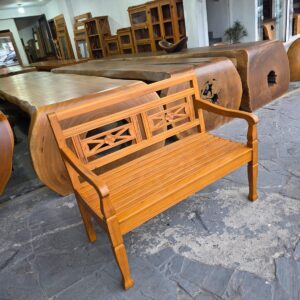 Banco 02 Lugares em Peroba